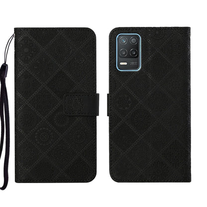 Ethnic Style Embossed Pattern Leather Phone Case, For OPPO Reno6 Pro 5G, For OPPO Realme 8 4G, For OPPO Realme 8 5G