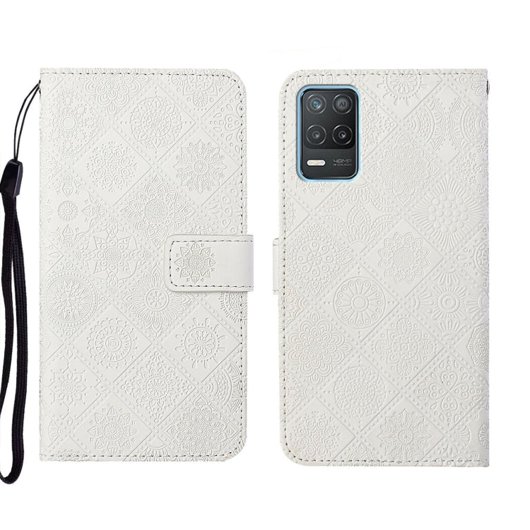 Ethnic Style Embossed Pattern Leather Phone Case, For OPPO Reno6 Pro 5G, For OPPO Realme 8 4G, For OPPO Realme 8 5G
