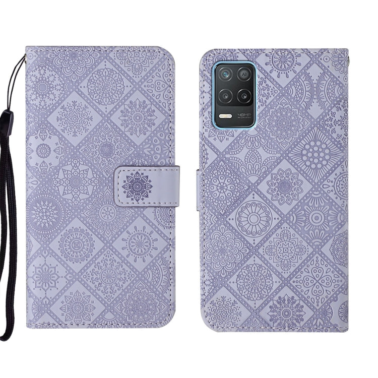 Ethnic Style Embossed Pattern Leather Phone Case, For OPPO Reno6 Pro 5G, For OPPO Realme 8 4G, For OPPO Realme 8 5G