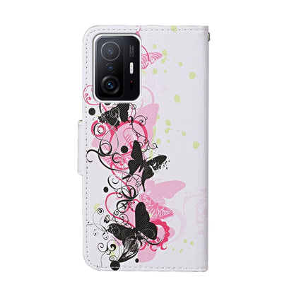 Colored Drawing Pattern Flip Leather Case, For Xiaomi 11T