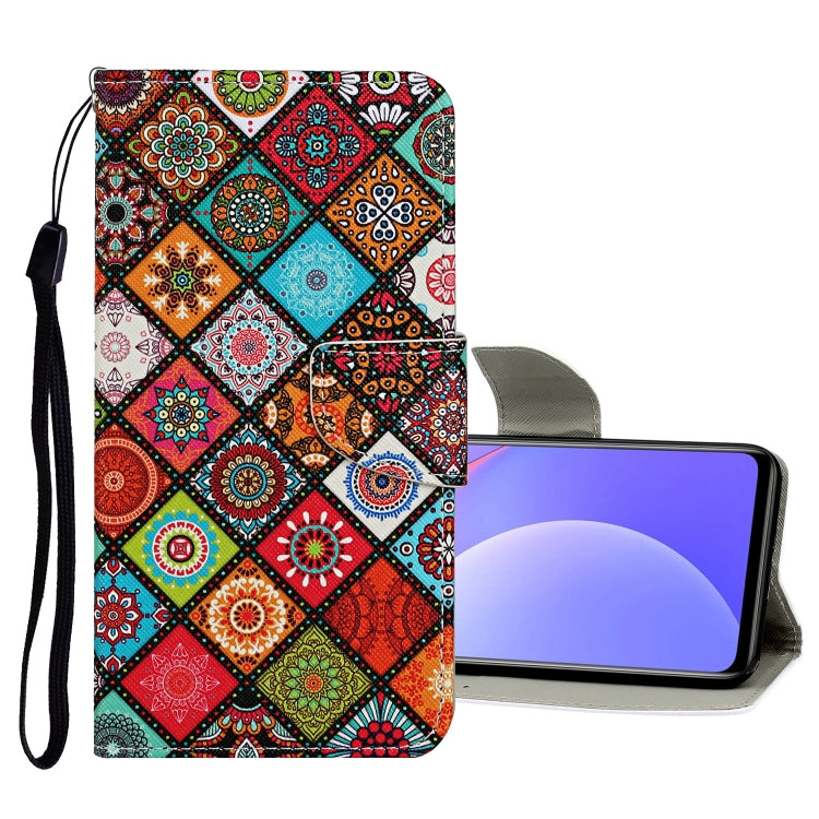 Colored Drawing Pattern Flip Leather Case, For Xiaomi 11T