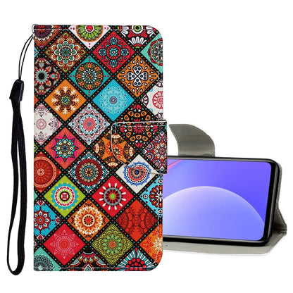 Colored Drawing Pattern Flip Leather Case, For Xiaomi 11T