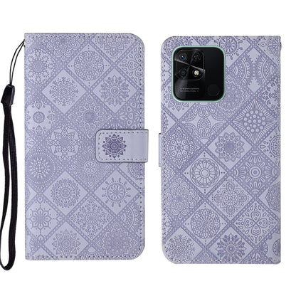 Ethnic Style Embossed Pattern Leather Phone Case, For Xiaomi Redmi 10, For Xiaomi Redmi 10C, For Xiaomi Redmi K40