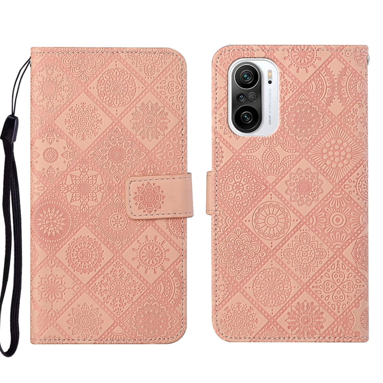 Ethnic Style Embossed Pattern Leather Phone Case, For Xiaomi Redmi 10, For Xiaomi Redmi 10C, For Xiaomi Redmi K40