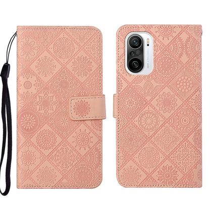 Ethnic Style Embossed Pattern Leather Phone Case, For Xiaomi Redmi 10, For Xiaomi Redmi 10C, For Xiaomi Redmi K40
