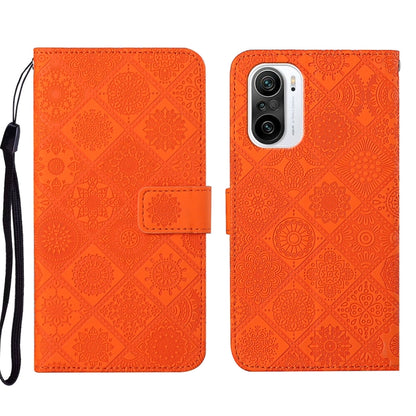 Ethnic Style Embossed Pattern Leather Phone Case, For Xiaomi Redmi 10, For Xiaomi Redmi 10C, For Xiaomi Redmi K40