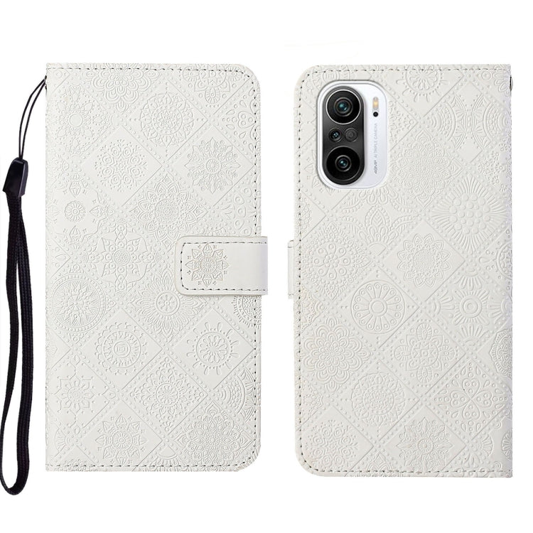 Ethnic Style Embossed Pattern Leather Phone Case, For Xiaomi Redmi 10, For Xiaomi Redmi 10C, For Xiaomi Redmi K40