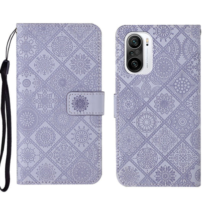 Ethnic Style Embossed Pattern Leather Phone Case, For Xiaomi Redmi 10, For Xiaomi Redmi 10C, For Xiaomi Redmi K40