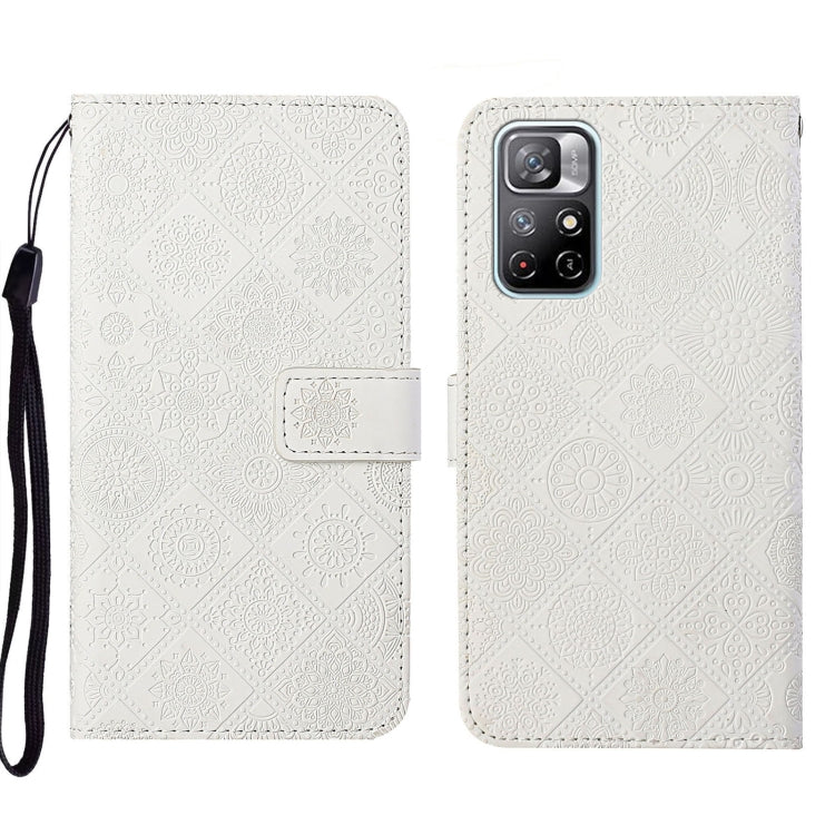 Ethnic Style Embossed Pattern Leather Phone Case, For Xiaomi Redmi Note 11, For Xiaomi Redmi Note 11 4G Global, For Xiaomi Redmi Note 11 Pro