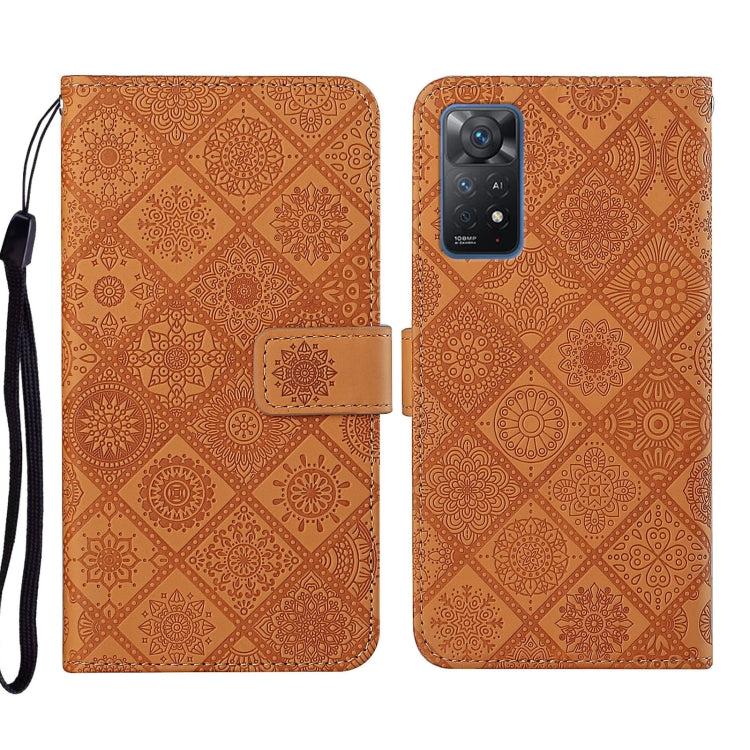 Ethnic Style Embossed Pattern Leather Phone Case, For Xiaomi Redmi Note 11 Pro Global, For Xiaomi Redmi Note 10 Pro 5G, For Xiaomi Redmi Note 10 5G