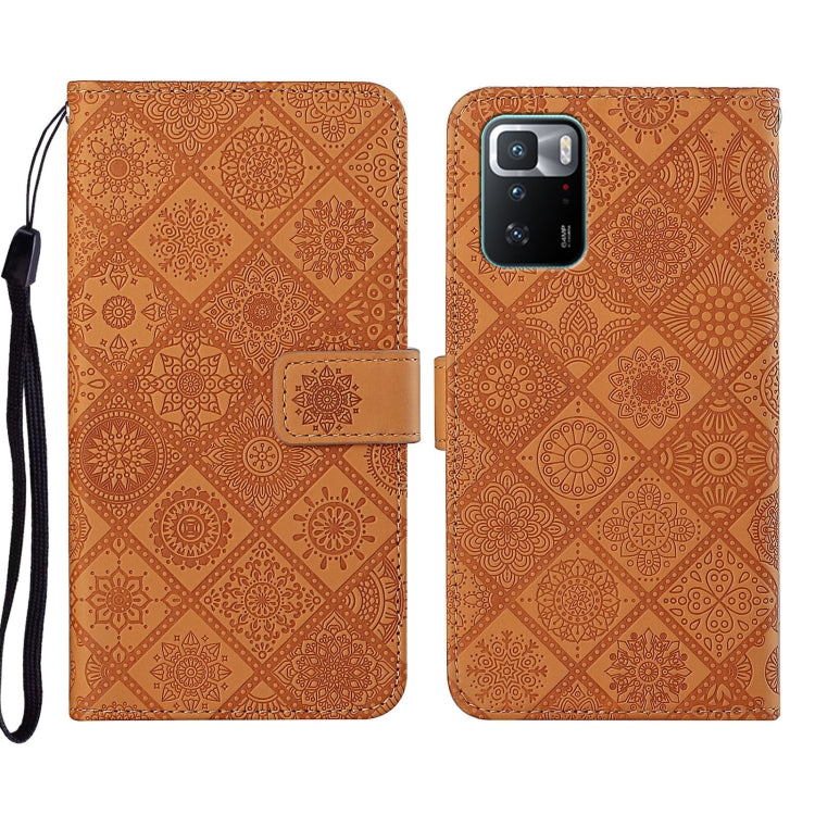 Ethnic Style Embossed Pattern Leather Phone Case, For Xiaomi Redmi Note 11 Pro Global, For Xiaomi Redmi Note 10 Pro 5G, For Xiaomi Redmi Note 10 5G