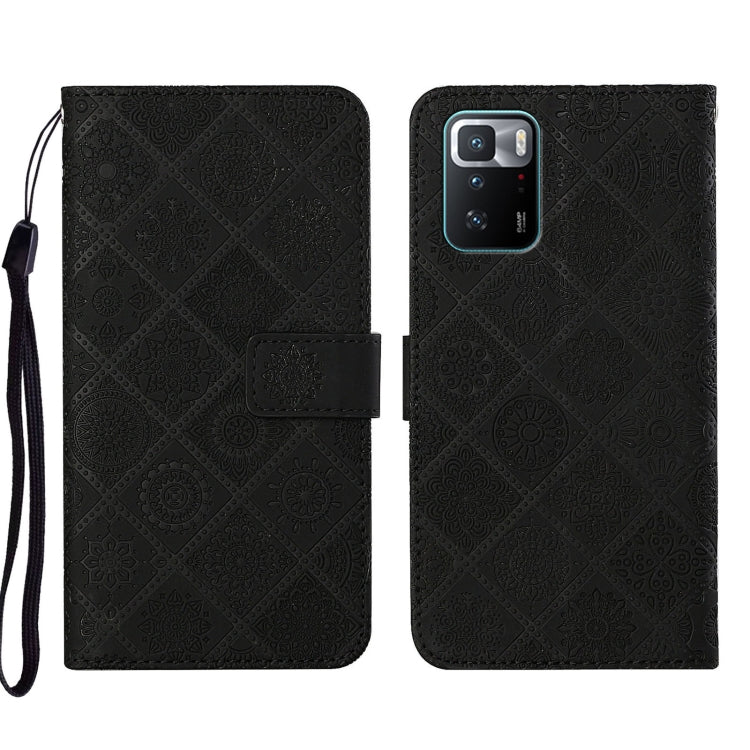 Ethnic Style Embossed Pattern Leather Phone Case, For Xiaomi Redmi Note 11 Pro Global, For Xiaomi Redmi Note 10 Pro 5G, For Xiaomi Redmi Note 10 5G