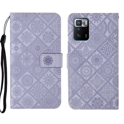 Ethnic Style Embossed Pattern Leather Phone Case, For Xiaomi Redmi Note 11 Pro Global, For Xiaomi Redmi Note 10 Pro 5G, For Xiaomi Redmi Note 10 5G
