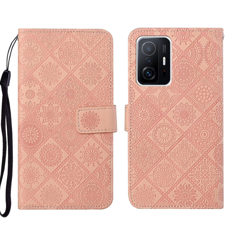 Ethnic Style Embossed Pattern Leather Phone Case, For Xiaomi Mi 11T