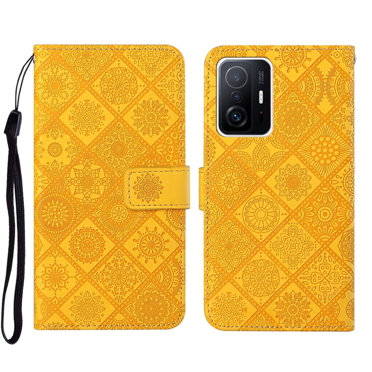 Ethnic Style Embossed Pattern Leather Phone Case, For Xiaomi Mi 11T
