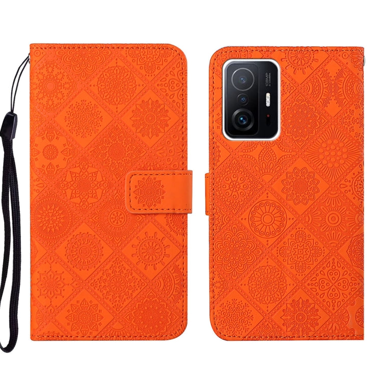 Ethnic Style Embossed Pattern Leather Phone Case, For Xiaomi Mi 11T