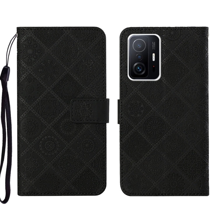 Ethnic Style Embossed Pattern Leather Phone Case, For Xiaomi Mi 11T
