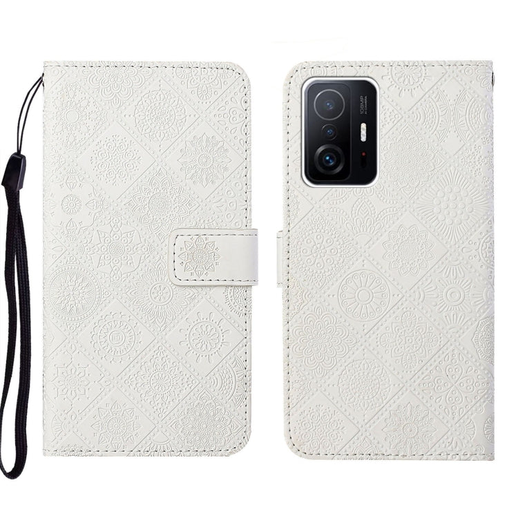 Ethnic Style Embossed Pattern Leather Phone Case, For Xiaomi Mi 11T
