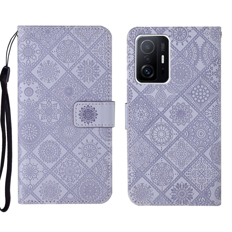 Ethnic Style Embossed Pattern Leather Phone Case, For Xiaomi Mi 11T