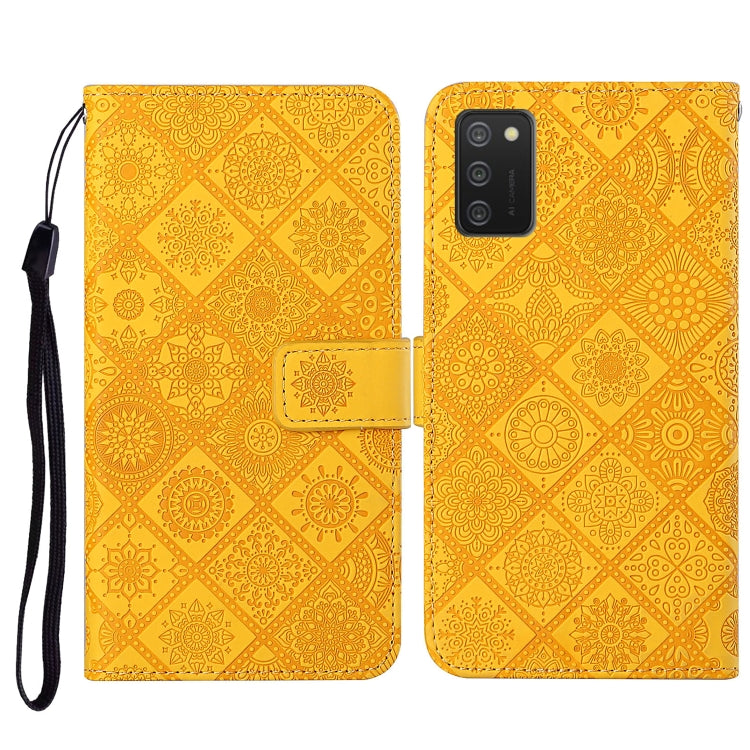 Ethnic Style Embossed Pattern Leather Phone Case, For OPPO A94 4G, For Samsung Galaxy A03s 164mm, For Samsung Galaxy A13 4G
