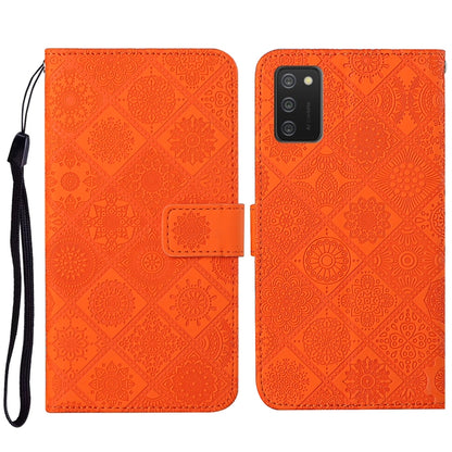 Ethnic Style Embossed Pattern Leather Phone Case, For OPPO A94 4G, For Samsung Galaxy A03s 164mm, For Samsung Galaxy A13 4G