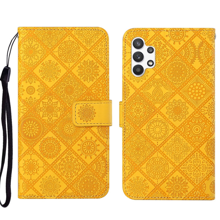 Ethnic Style Embossed Pattern Leather Phone Case, For OPPO A94 4G, For Samsung Galaxy A03s 164mm, For Samsung Galaxy A13 4G