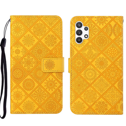 Ethnic Style Embossed Pattern Leather Phone Case, For OPPO A94 4G, For Samsung Galaxy A03s 164mm, For Samsung Galaxy A13 4G