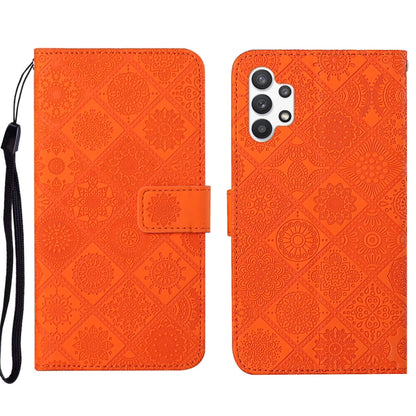 Ethnic Style Embossed Pattern Leather Phone Case, For OPPO A94 4G, For Samsung Galaxy A03s 164mm, For Samsung Galaxy A13 4G