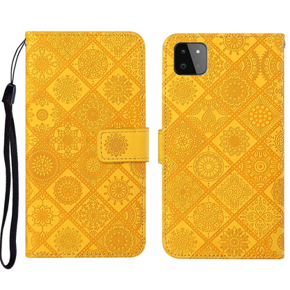 Ethnic Style Embossed Pattern Leather Phone Case, For Samsung Galaxy A13 5G, For Samsung Galaxy A22 5G, For Samsung Galaxy A22 4G