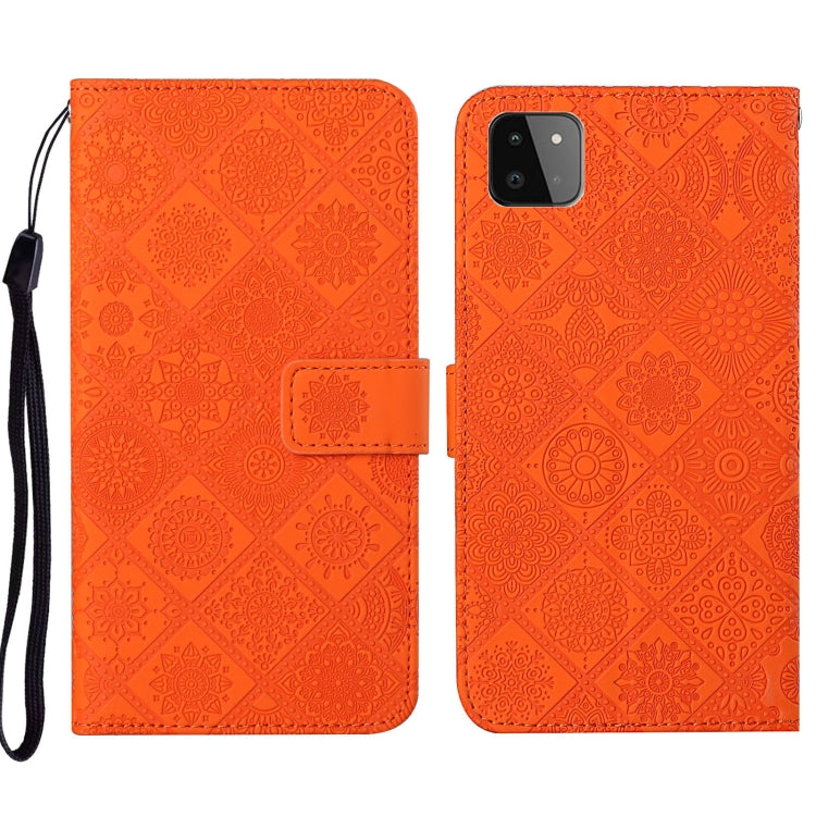 Ethnic Style Embossed Pattern Leather Phone Case, For Samsung Galaxy A13 5G, For Samsung Galaxy A22 5G, For Samsung Galaxy A22 4G