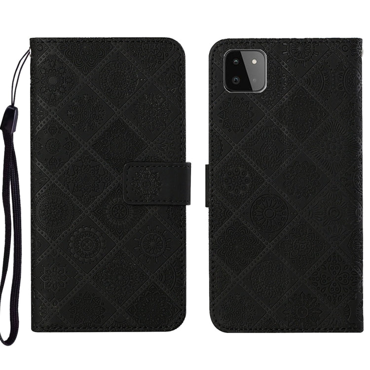 Ethnic Style Embossed Pattern Leather Phone Case, For Samsung Galaxy A13 5G, For Samsung Galaxy A22 5G, For Samsung Galaxy A22 4G