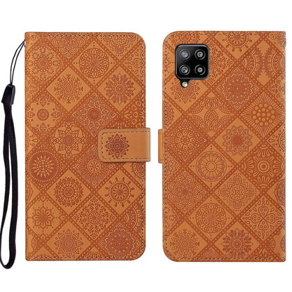 Ethnic Style Embossed Pattern Leather Phone Case, For Samsung Galaxy A13 5G, For Samsung Galaxy A22 5G, For Samsung Galaxy A22 4G