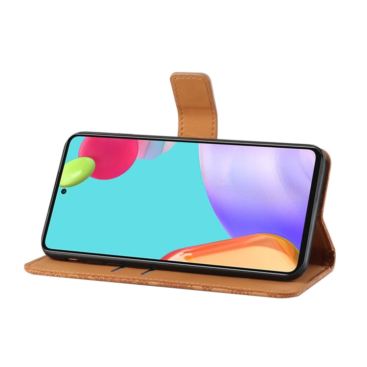 Ethnic Style Embossed Pattern Leather Phone Case, For Samsung Galaxy A33 5G, For Samsung Galaxy A52, For Samsung Galaxy A53