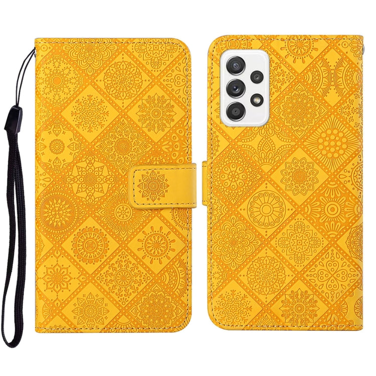Ethnic Style Embossed Pattern Leather Phone Case, For Samsung Galaxy A33 5G, For Samsung Galaxy A52, For Samsung Galaxy A53