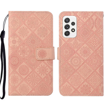 Ethnic Style Embossed Pattern Leather Phone Case, For Samsung Galaxy A33 5G, For Samsung Galaxy A52, For Samsung Galaxy A53