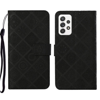 Ethnic Style Embossed Pattern Leather Phone Case, For Samsung Galaxy A33 5G, For Samsung Galaxy A52, For Samsung Galaxy A53