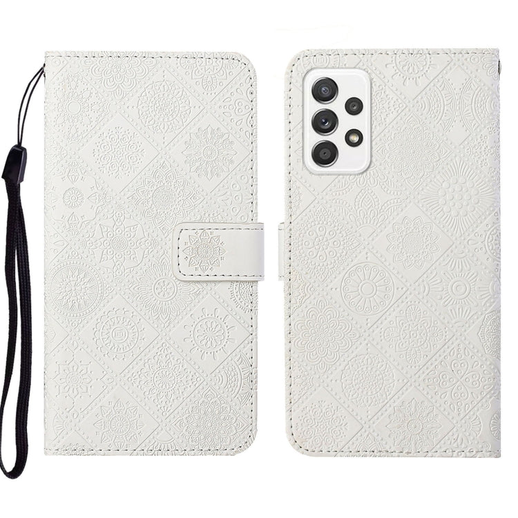 Ethnic Style Embossed Pattern Leather Phone Case, For Samsung Galaxy A33 5G, For Samsung Galaxy A52, For Samsung Galaxy A53
