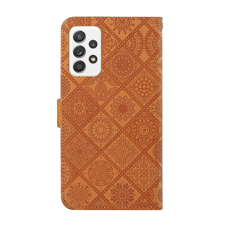 Ethnic Style Embossed Pattern Leather Phone Case, For Samsung Galaxy A73 5G, For Samsung Galaxy S22+ 5G, For Samsung Galaxy S22 Ultra 5G