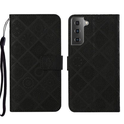 Ethnic Style Embossed Pattern Leather Phone Case, For Samsung Galaxy A73 5G, For Samsung Galaxy S22+ 5G, For Samsung Galaxy S22 Ultra 5G