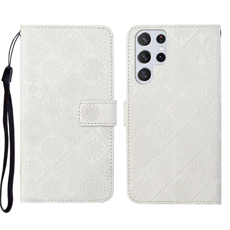 Ethnic Style Embossed Pattern Leather Phone Case, For Samsung Galaxy A73 5G, For Samsung Galaxy S22+ 5G, For Samsung Galaxy S22 Ultra 5G