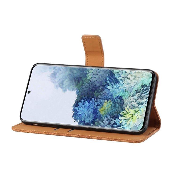 Ethnic Style Embossed Pattern Leather Phone Case, For Samsung Galaxy S22 5G