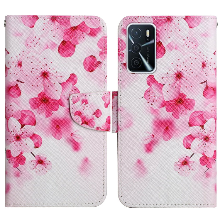 Painted Pattern Flip Leather Phone Case, For OPPO A16