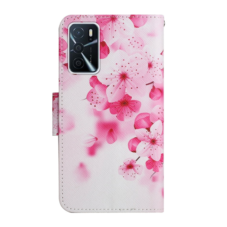 Painted Pattern Flip Leather Phone Case, For OPPO A16