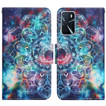 Painted Pattern Flip Leather Phone Case, For OPPO A16