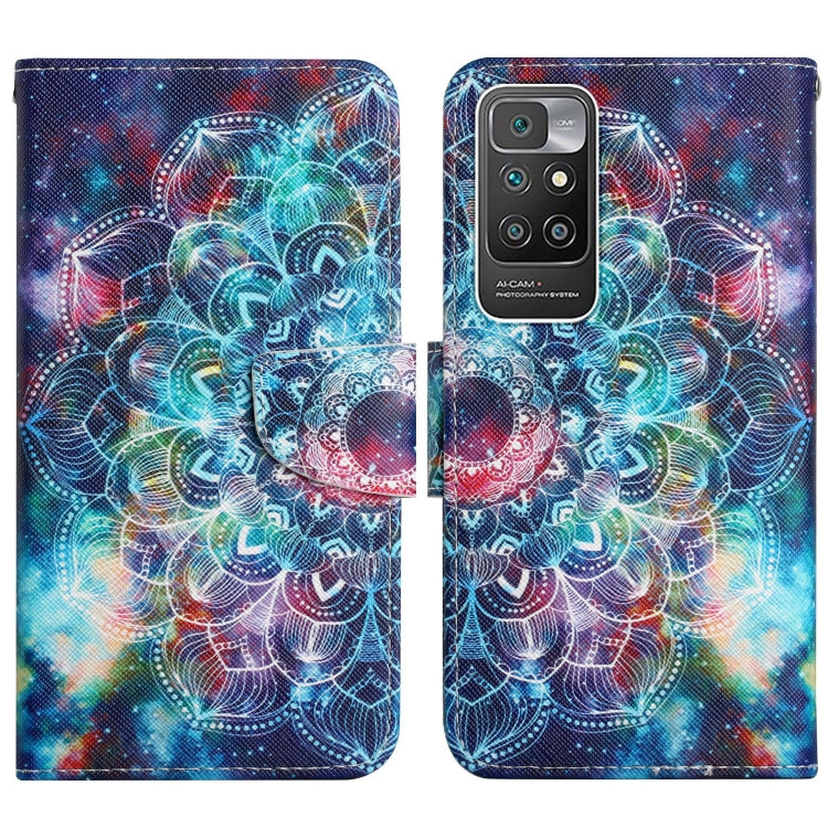 Painted Pattern Flip Leather Phone Case, For Xiaomi Redmi 10