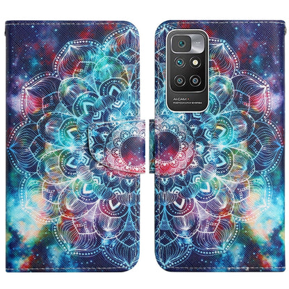 Painted Pattern Flip Leather Phone Case, For Xiaomi Redmi 10