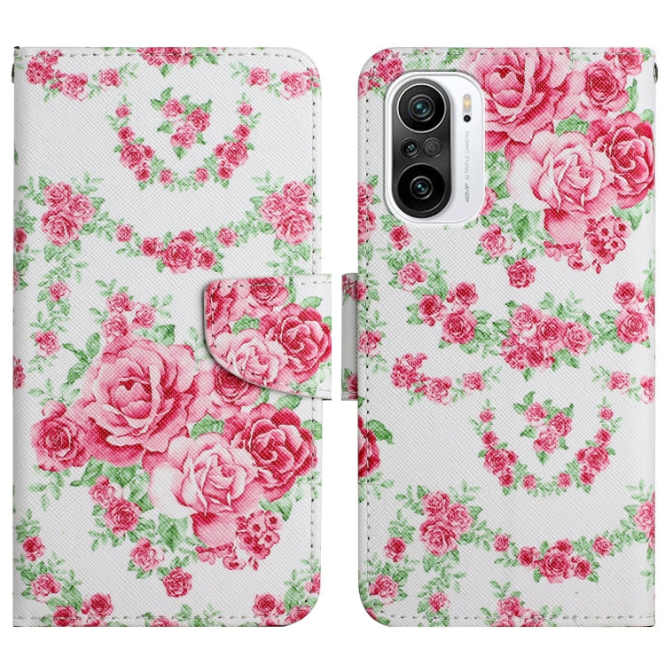 Painted Pattern Flip Leather Phone Case, For Xiaomi Redmi K40