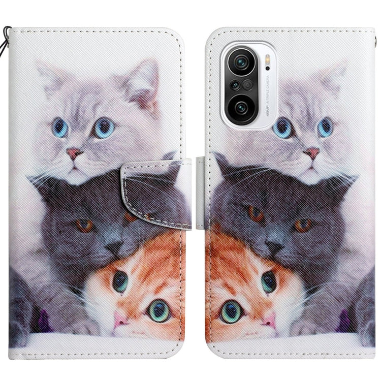 Painted Pattern Flip Leather Phone Case, For Xiaomi Redmi K40