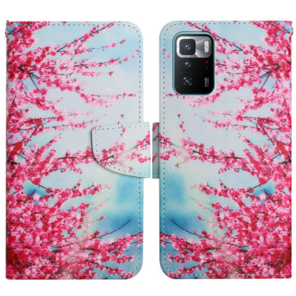 Painted Pattern Flip Leather Phone Case, For Xiaomi Redmi Note 10 Pro 5G