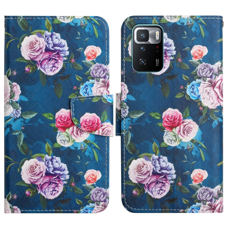 Painted Pattern Flip Leather Phone Case, For Xiaomi Redmi Note 10 Pro 5G
